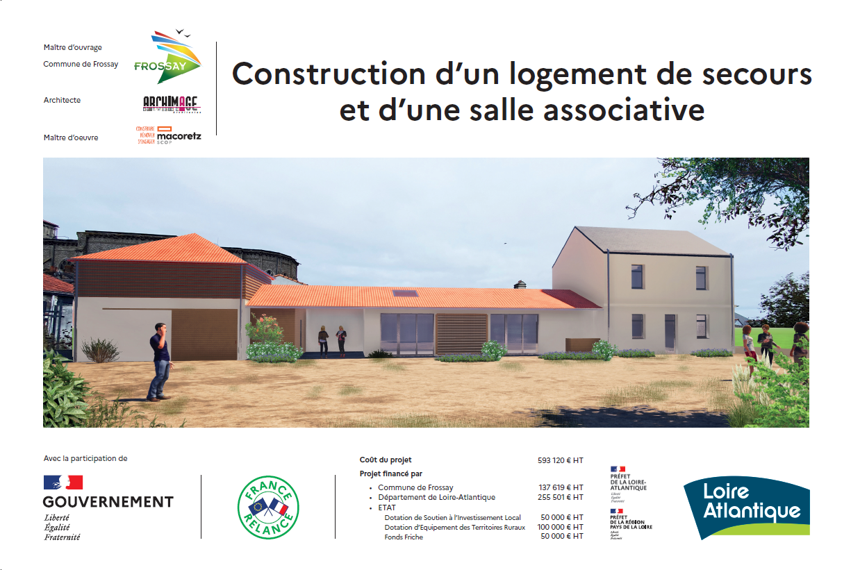 Construction dun logement de secours