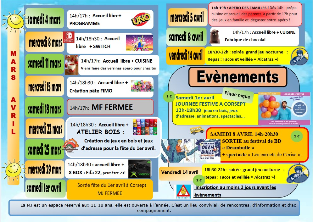 Programme activités mj page 2