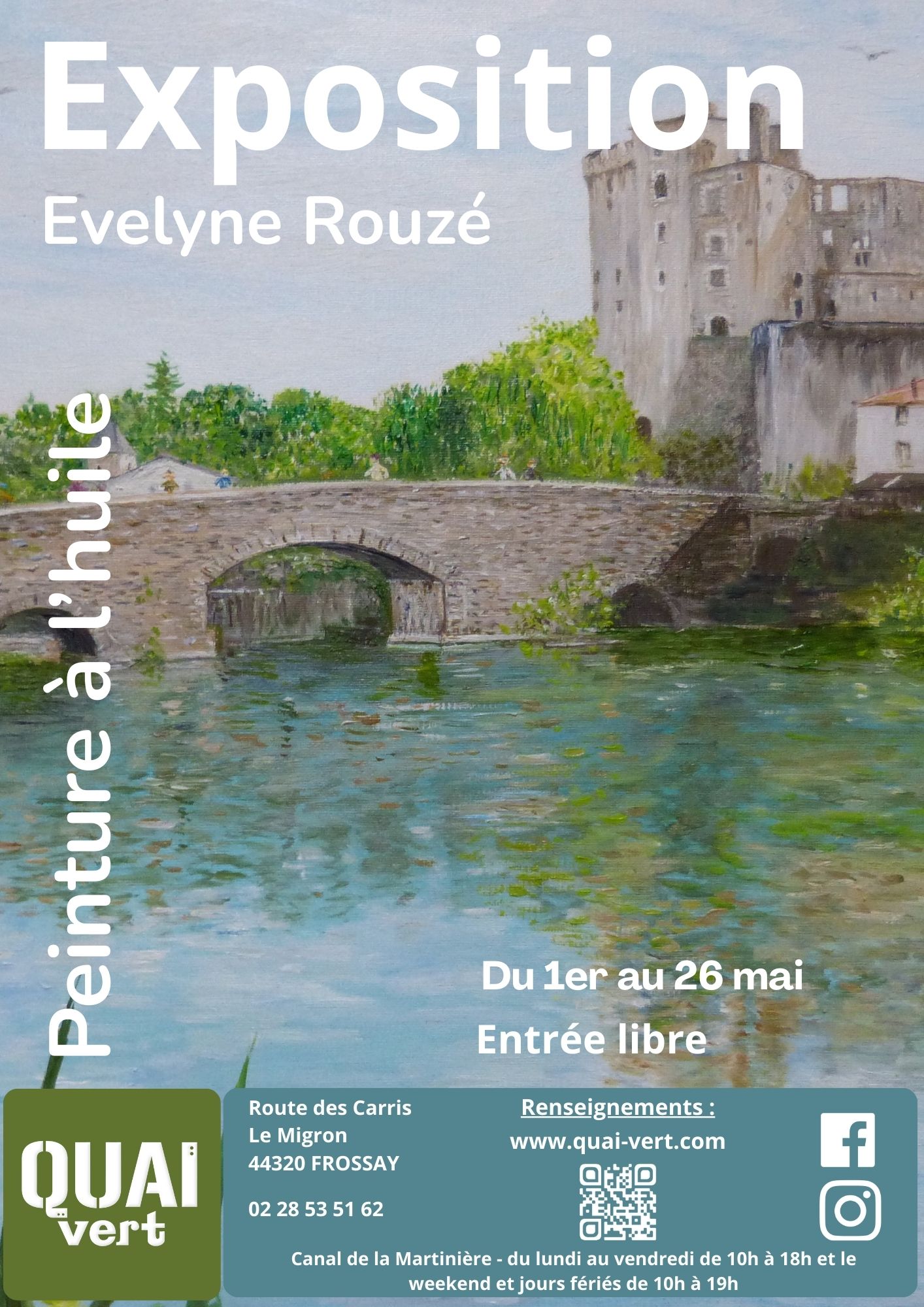 Affiche A3 Evelyne Rouzé