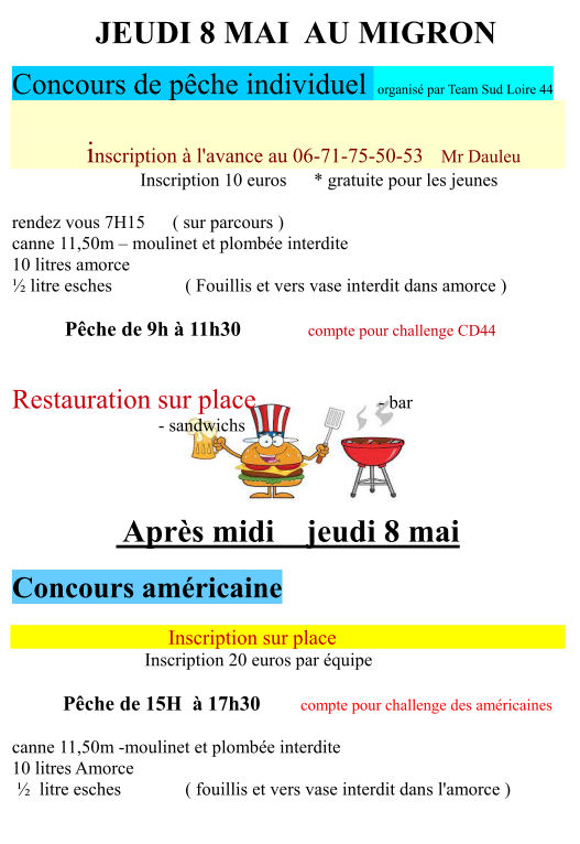 concours de pêche