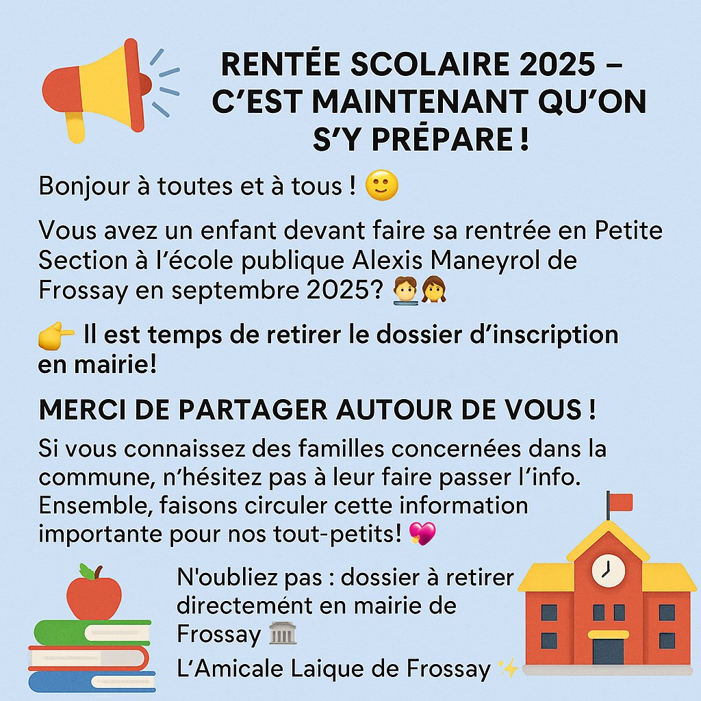 rentrée scolaire