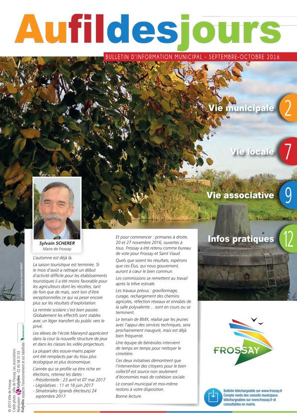 BULLETIN MUNICIPAL OCTOBRE 2016 2 1